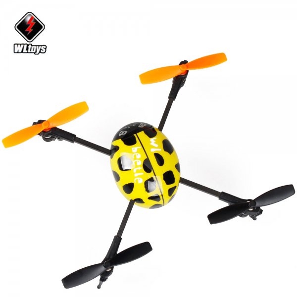 Wltoys V939 2.4GHz 4 Channel 4 Axis RC Quadcopter UFO Yellow