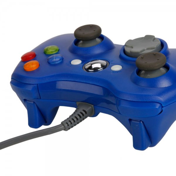 Wired Controller Game For Xbox 360 Pc Blue