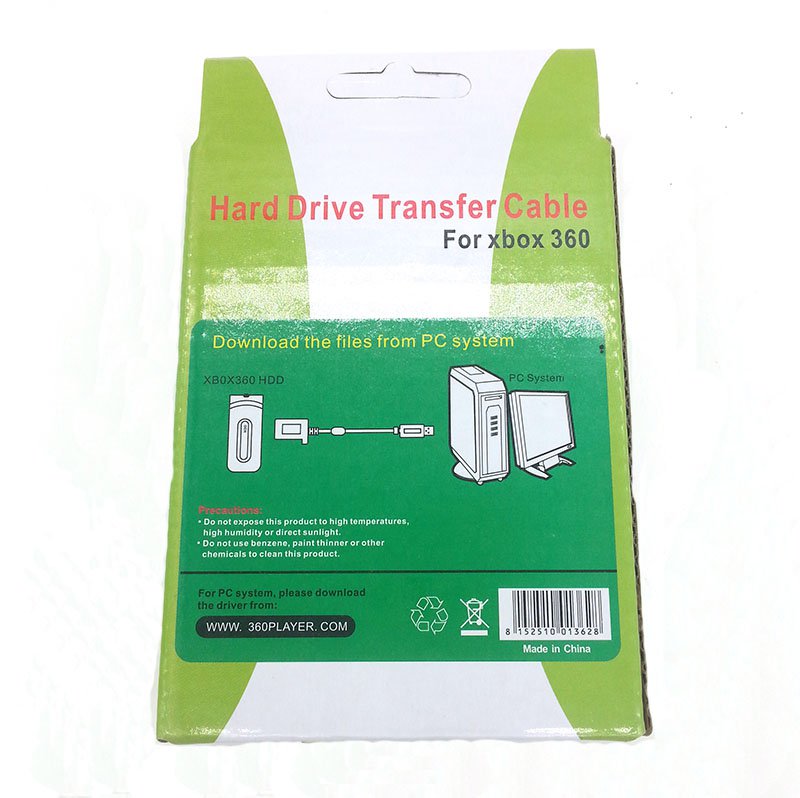 Hard Drive Transfer Cable for Xbox 360 to PC Hard Disk Connection Line