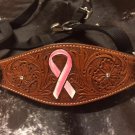 NEW breast cancer awareness bronc halter horse size