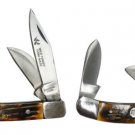 NEW Folding Pocket Knives Set - Wild Turkey