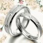 Men Women Titanium Anniversary Wedding Ring MKUS050 ZA2