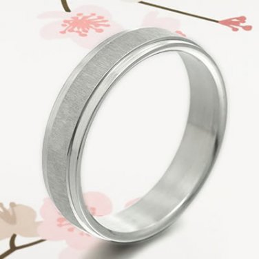 Men Women Plain Wedding Titanium Rings Sz4-16 MKUS050B