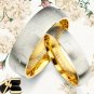 Men Women Gold Wedding Titanium Rings 089