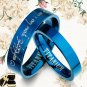 His and Her Matching Blue Wedding Rings 086