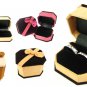 Men Women Rose Gold Champagne Special Titanium Wedding Rings 084