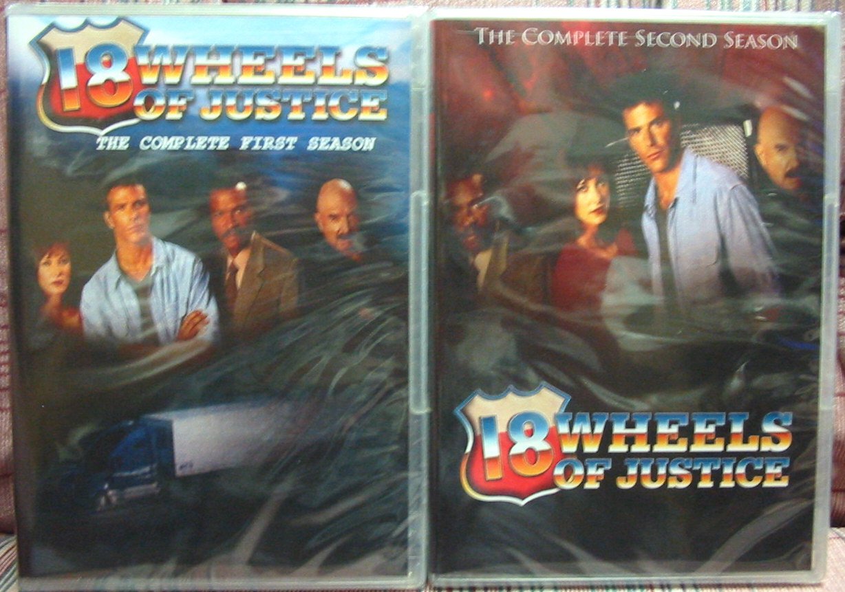 18 Wheels of Justice DVD Set The Complete Series