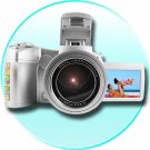 Dual Powered 5.0M Pixel Digital Camera - 3 Function Modes