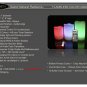 AVION Flameless Ivory 12-Color Candles - Natural Glow Set of Six, 4" 5" 6"