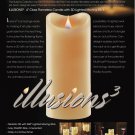 Avion Illusions3   Premium Flameless Candles with Realistic 3D Lighted Moving Wi