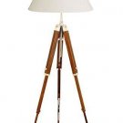 HOME THEATER VINTAGE TRIPOD FLOOR LAMP - Hand Made Replica