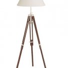 OLD HOLLYWOOD TRIPOD FLOOR LAMP
