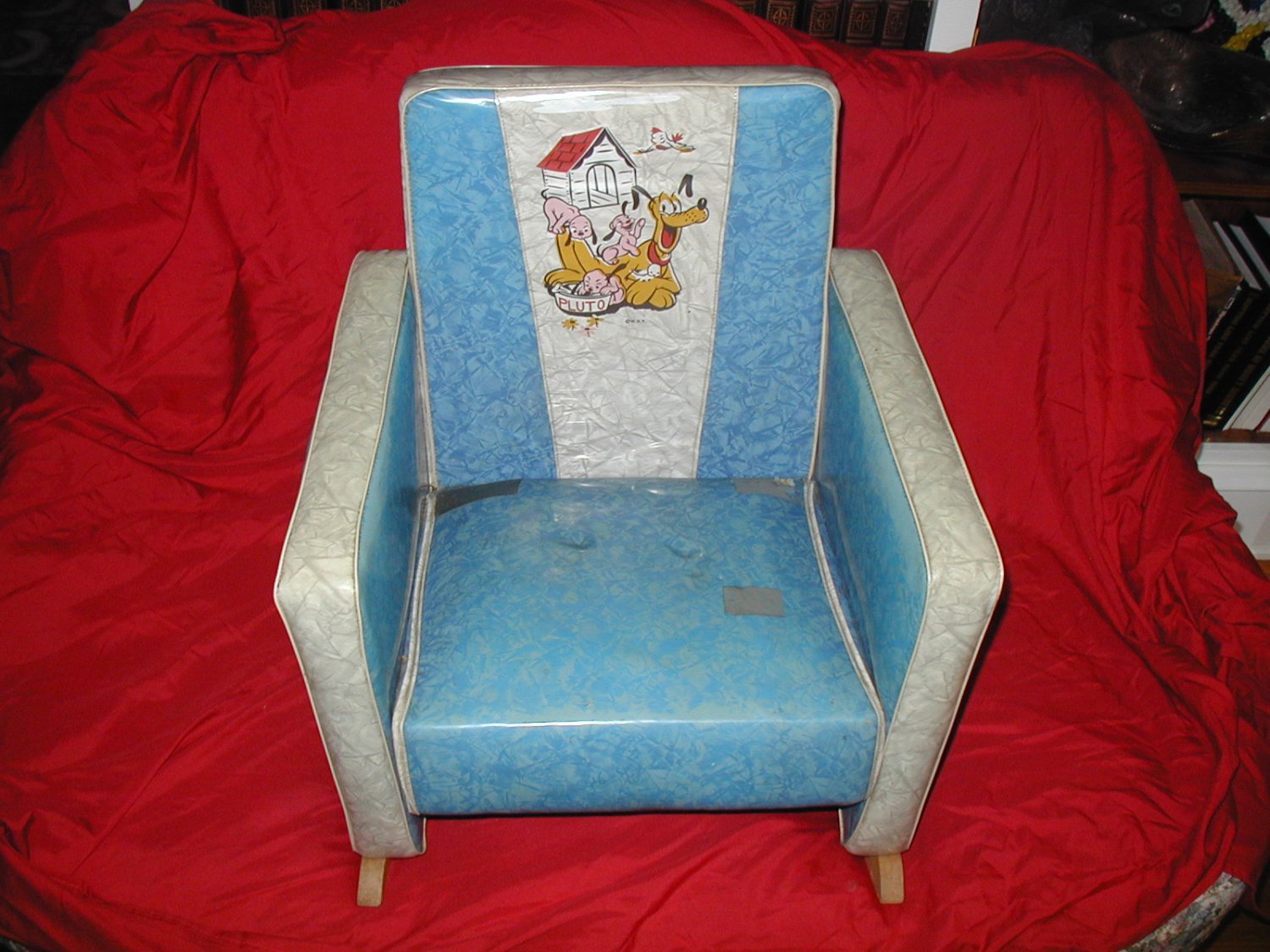 Pluto Kids Rocking Chair Vintage 1950 s