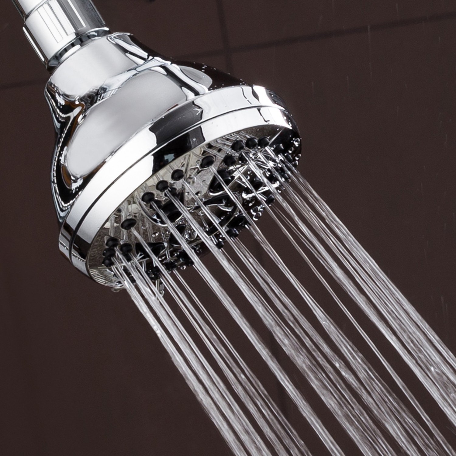 AquaDance Shower Head with 6Setting, Chrome Finish (2 DAY SHIPPING)