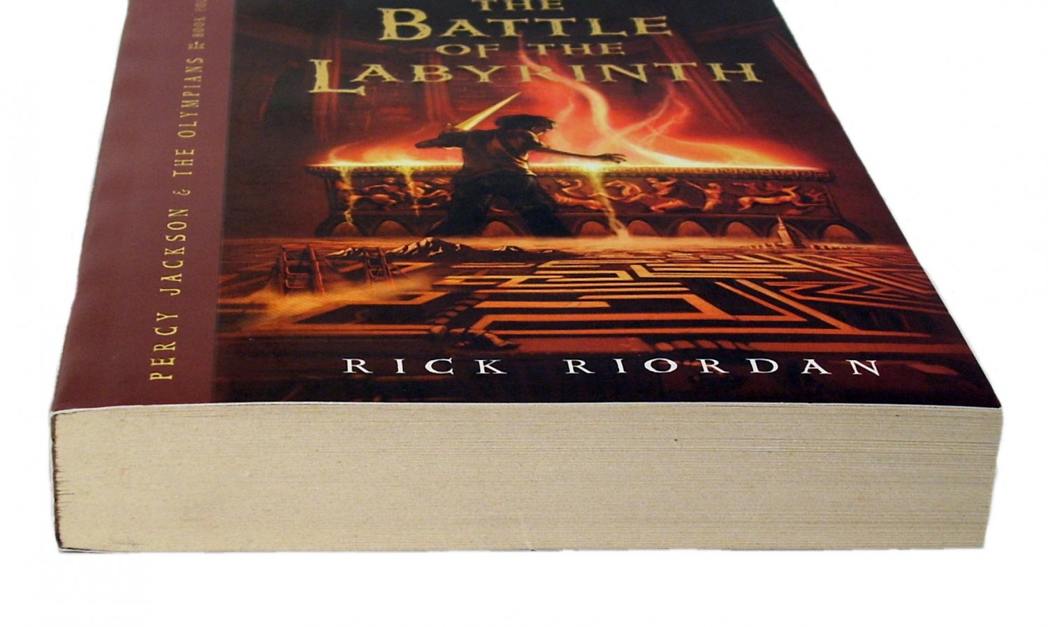 rick riordan the battle of labyrinth republish bahasa indonesia