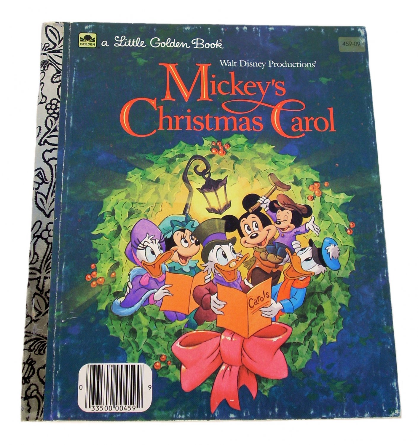 Mickey's Christmas Carol by Walt Disney Productions Little Golden Book (1983, Hardcover) #459-09