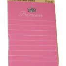 Recollections Princess Lined Journal Cards Pink 12 ct