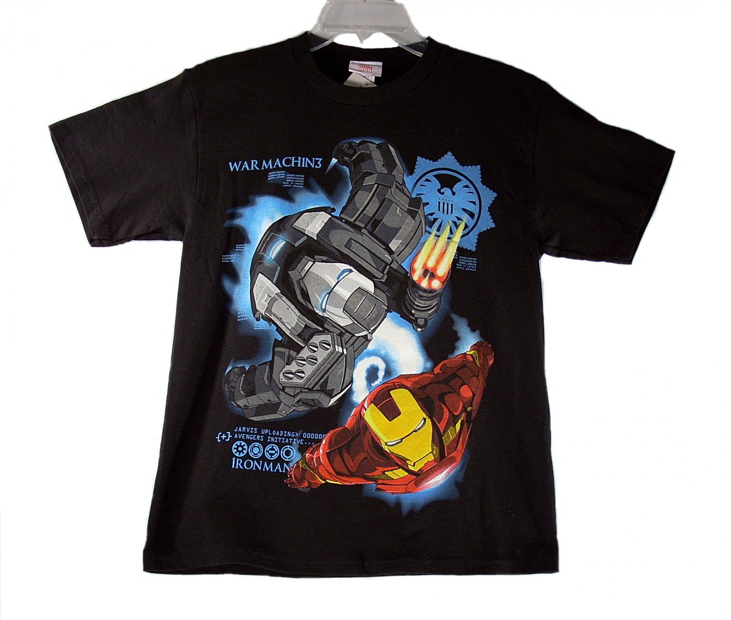 Marvel Kid Boy Iron Man 2 War Machine Graphic Short Sleeve T