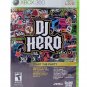 DJ Hero (Xbox 360, 2009, Game Only)