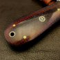 Handmade Carbon Steel Leather Knife- Saddler-Cutters-Skiving Tool-QC13
