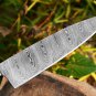 Handmade Knife Damascus Steel-Kitchen Chef Knife-Wide Blade-Sharp-11"-KD1