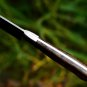 Handmade Knife Damascus Steel-Kitchen Chef Knife-Wide Blade-Sharp-11"-KD1