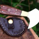 Handmade Leather Knife-Carbon Steel Saddler-Cutters-Skiving Tool-QC19