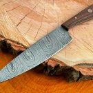 Handmade-Blacksmith Crafted Damascus Steel Kitchen-Chef Knife-Sharp-KD4