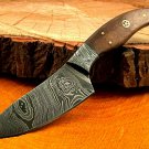 Handmade-Blacksmith Damascus Steel Kitchen Knife-Chef Knife-Sharp-KD2