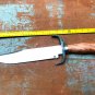 Handmade Bowie Knife-Carbon SteelTactical-Hunting Knife-Leather Sheath-SJ
