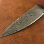 Handmade-Blacksmith Crafted Damascus Steel Kitchen-Chef Knife-Sharp-KD16