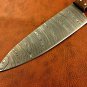 Handmade Knife-Blacksmith Crafted Damascus Steel Kitchen-Chef Knife-Sharp-KD11