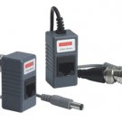 Video Balun, Channel Passive. Video/Power/Audio over Cat5.