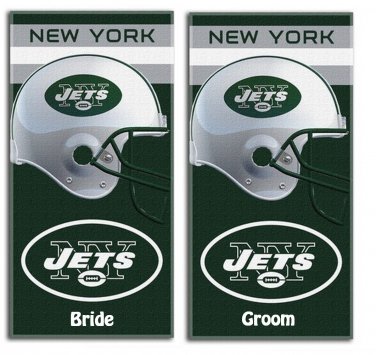 NFL Football New York JETS Beach Towel Free Monogram