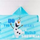 Kids Hooded Beach Towel Wrap Dinsey FROZEN OLAF