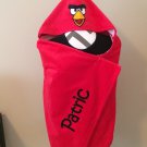 Angry Birds RED BIRD Super Soft Hooded Beach Towel Wrap - Personalized