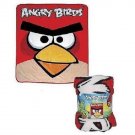 ANGRY BIRDS 50" x 60" Plush Throw Blanket - Personalized Monogrammed