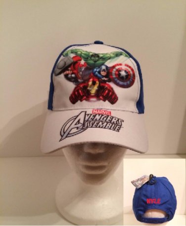 Marvel Avengers Assemble Kids Cap Boy's Baseball Cap - Personalized