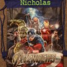 Marvel AVENGERS Drawstring Backpack Sling Bag Thor Iron Man Captain America Hulk – Personalized