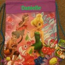 Disney Tinkerbell Tink and Faries Drawstring Backpack Sling Bag Tote – Personalized