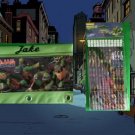 TMNT Teenage Mutant Ninja Turtles 3 Ring Binder Pencil Case Pouch - Monogrammed