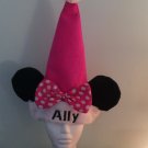 Minnie Mouse Santa Christmas stocking caps hats - Personalized