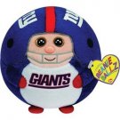 Ty Beanie Ballz New York Giants Plush by TY Beanie Ballz 38088
