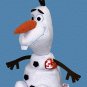 Ty Inc Beanie Buddies Plush Stuffed Animal Olaf-Snowman Medium 90154