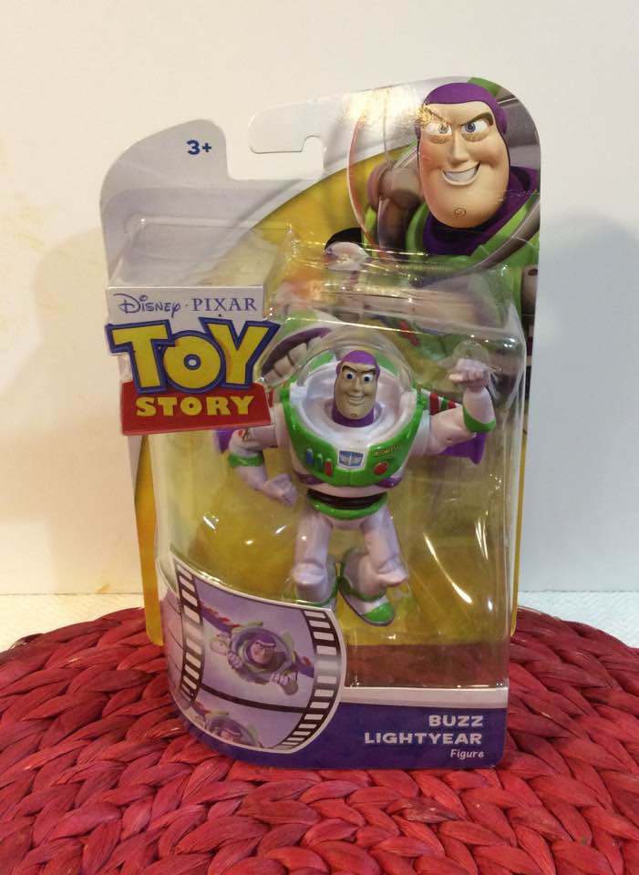 Disney Pixar Toy Story Buzz Lightyear Figure Posable In Box