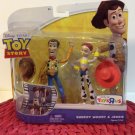 Disney Toy Story Poseable Action Figure Basics 2 Pack Sheriff Woody & Jessie