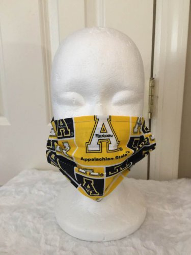 Face Covering - Appalachian State Block Collegiate