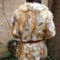 Red Fox Belted Fur Coat (#19)