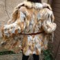 Red Fox Belted Fur Coat (#19)