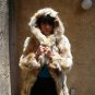 Hooded Red Fox Sectional Fur Coat (#23)